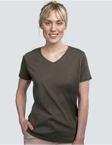 HRM-202-Womens Luxury V-Neck Tees